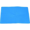 TRUSCO HYPER V ノンスリップマット 青 650×450