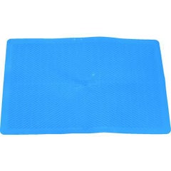 TRUSCO HYPER V ノンスリップマット 青 650×450