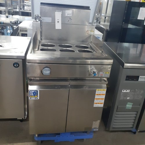 業界最長1年保証】【中古】ゆで麺機(6テボ) フジマック FGNB606006A 幅