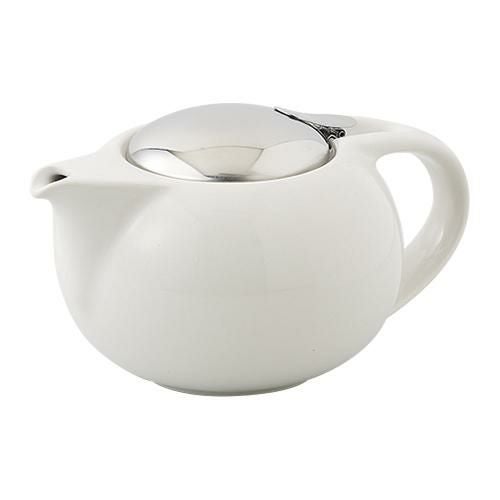 サターン ティーポットM ホワイトZEROJAPAN