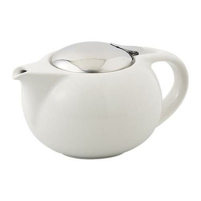 サターン ティーポットM ホワイトZEROJAPAN