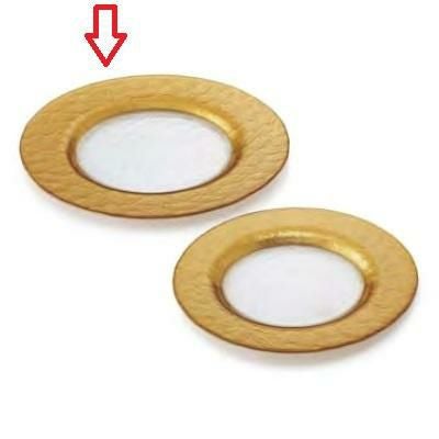 マラケシュ リムプレート 28cm ゴールド /グループS