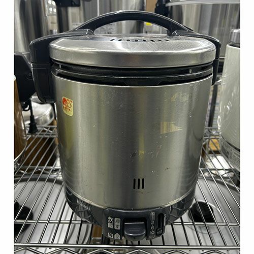 中古】ガス炊飯器 リンナイ(Rinnai) RR-100GS-C 幅309×奥行292×高さ349