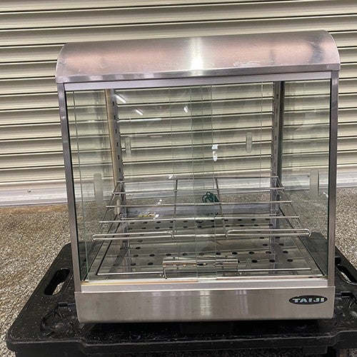 中古】卓上ホットショーケース テンポスオリジナル TBHS-600SK 幅600