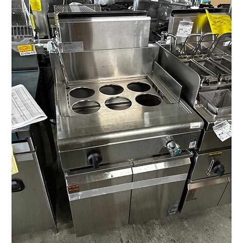 業界最長1年保証】【中古】ゆで麺機(6テボ) フジマック FGNB606006A 幅