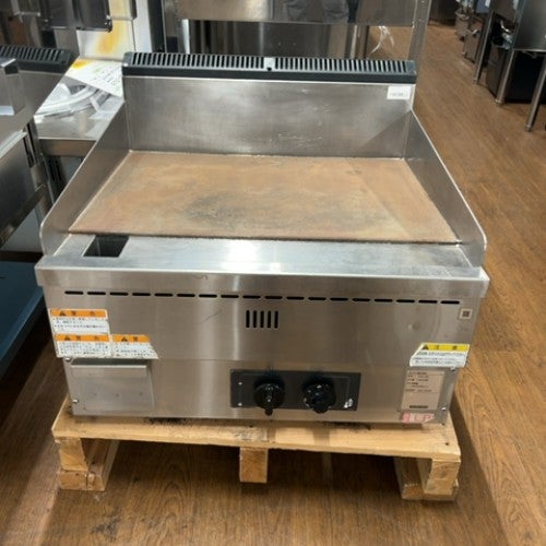 業界最長1年保証】【中古】ガスグリドル タニコー TGG-60N 幅600×奥行