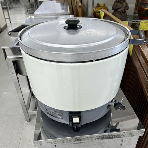 中古】ガス炊飯器 3升 パロマ PR-6DSS-1 幅513×奥行410×高さ414 都市