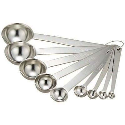 18-8 極厚 計量スプーン 9本組