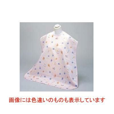 ナイロン お食事エプロン ブルー