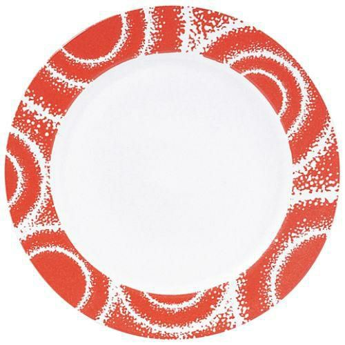 A160丸寿司皿 光輪オレンジ/業務用/新品/小物送料対象商品 | 回転寿司