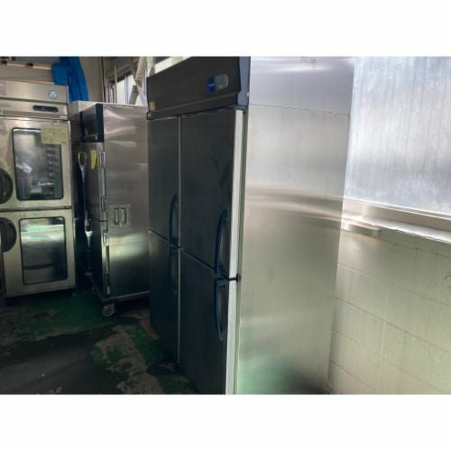 業界最長1年保証】【中古】縦型冷蔵庫 大和冷機 413YCD-EC 幅1200×奥行