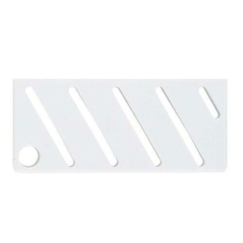 HACCP包丁差用カラープレート A(斜)タイプ ホワイト