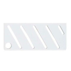 HACCP包丁差用カラープレート A(斜)タイプ ホワイト