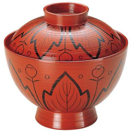 高京型吸物椀 朱刷毛目吉野/業務用/新品/小物送料対象商品 | 吸物椀