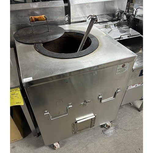 業界最長1年保証】【中古】タンドール釜 幅650×奥行650×高さ900 【送料