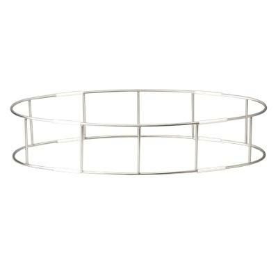 ワイヤースタンド オーバル(L)_ホワイト