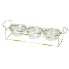 ワイヤースタンドセット with ボール15cm (ガラス)_グリーン