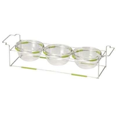 ワイヤースタンドセット with ボール15cm (ガラス)_グリーン