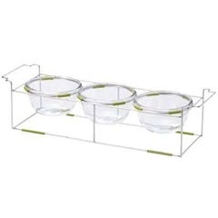 ワイヤースタンドセット with ボール18cm (ガラス)_グリーン