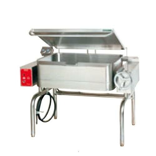 タニコー ティルティングパン 電気ティルティングパン TE-100TP 幅1345×奥行910×高さ945 三相200V