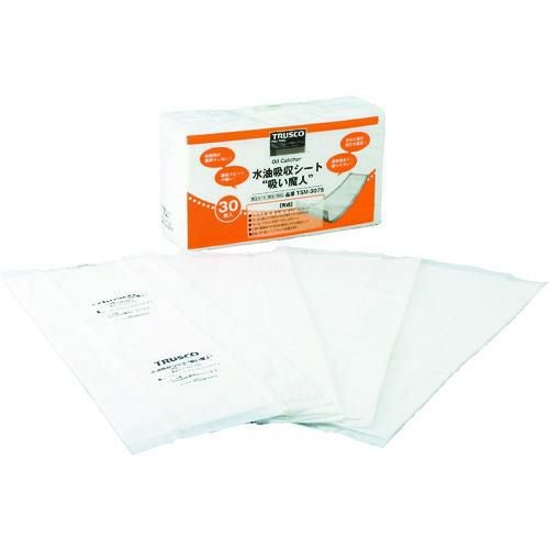 TRUSCO 水油吸収シート 吸い魔人 30枚入
