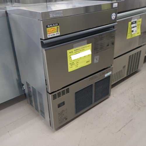 【業界最長1年保証】【中古】製氷機 45kgキューブアイスタイプ フクシマガリレイ(福島工業) FIC-A45KT2 幅630×奥行450×高さ800 【送料別途見積】【三島店在庫】