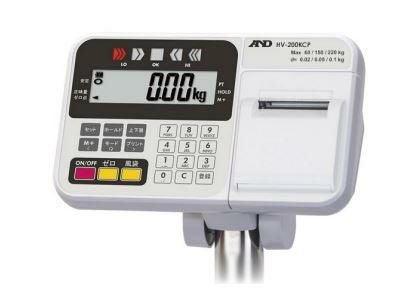 検定付きはかり　計量台 防塵・防水デジタル台はかり HV-15KCP-K A&D