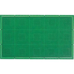 コンドル エバック 屋外用マット サンステップマット #6 600mm×900mm 緑