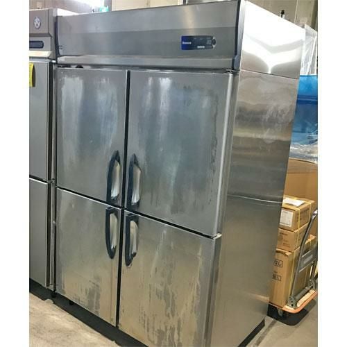 業界最長1年保証】【中古】縦型冷蔵庫 大和冷機 433CD-NP 幅1200×奥行