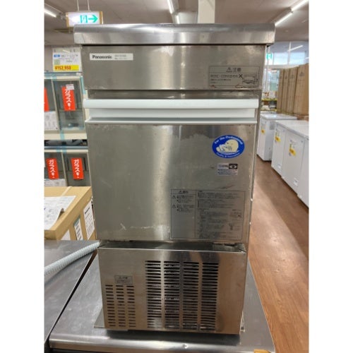 【業界最長1年保証】【中古】製氷機 25kg パナソニック(Panasonic) SIM-S2500B 幅395×奥行450×高さ800 【送料別途見積】【新潟店在庫】