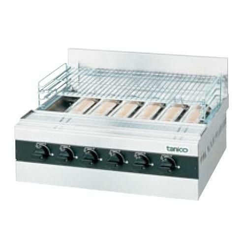 【タニコー】グリラー下火式 ガス赤外線グリラー TMS-TIG-6 幅710×奥行515×高さ230(mm)