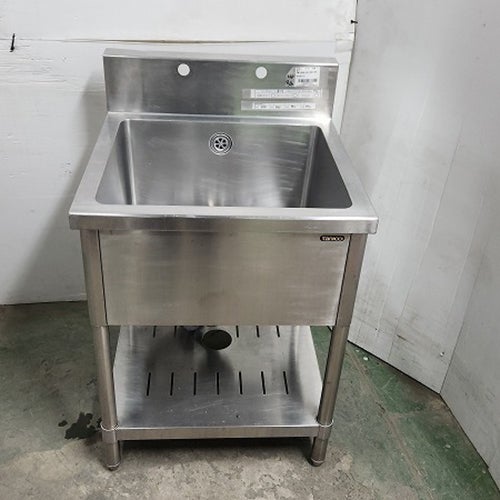 【中古美品】タニコー 1槽シンク60 水栓付 浄水器付 中古美品】タニコー 1槽シンク60 水栓付 浄水器付 中古美品】タニコー