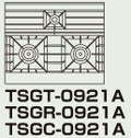 【新品】 タニコー ガスレンジ【ウルティモシリーズ】 TSGR-0921A 幅900×奥行750×高さ800 都市ガス/LPガス トップバーナφ190×2・φ90×1、オーブン数：1 【送料無料】
