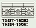 【新品】 タニコー ガスレンジ【ウルティモシリーズ】 TSGR-1230 幅1200×奥行600×高さ800 都市ガス/LPガス トップバーナφ165×3、オーブン数：1 【送料無料】