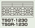 【新品】 タニコー ガステーブル【ウルティモシリーズ】 TSGT-1230 幅1200×奥行600×高さ800 都市ガス/LPガス トップバーナφ165×3 【送料無料】