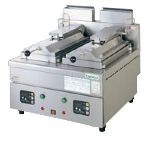 【タニコー】卓上 ガス餃子焼器 自動ガス餃子グリラー TZ-60GF-3 幅600×奥行650×高さ340 (50/60Hz) 都市ガス/LPガス