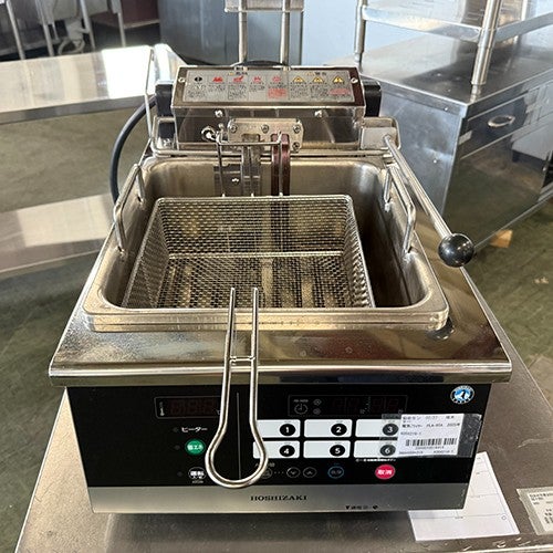業界最長1年保証】【中古】電気フライヤー ホシザキ FLA-8TA 幅360