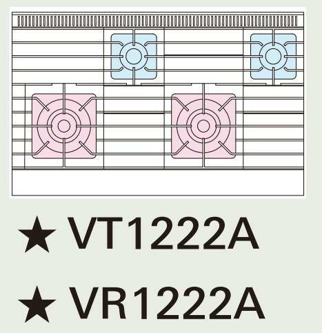 【新品】 タニコー ガスレンジ【Vシリーズ】 VR1222A 幅1200×奥行750×高さ800 都市ガス/LPガス トップバーナφ140×2・φ115×2、オーブン数:1 【送料無料】
