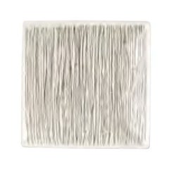 エルバ スクエアプレート (M) 19cm ホワイト /グループS