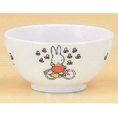 CM-2C 【関東プラスチック】 子供食器 ミッフィー miffy's bicycle 汁椀 miffybicycle