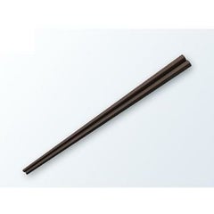 22.5cm五角形箸(すべり止め) 焦茶