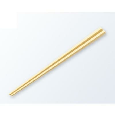 22.5cm五角形箸(すべり止め) カラシ