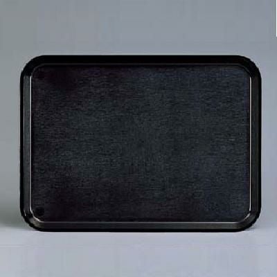 マックストレー 長手盆(シボ付) 黒