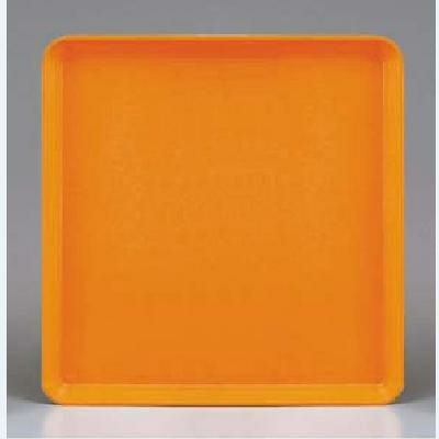 マックストレー 角盆(シボ付) オレンジ