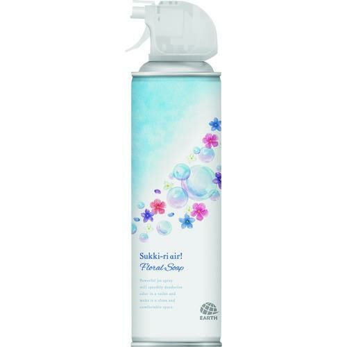 アース トイレのスッキーリエア！Sukki-ri air！フローラルソープの香り