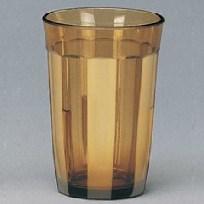 KB-112 【関東プラスチック】 透明食器 マーレ 8オンスタンブラー セピア