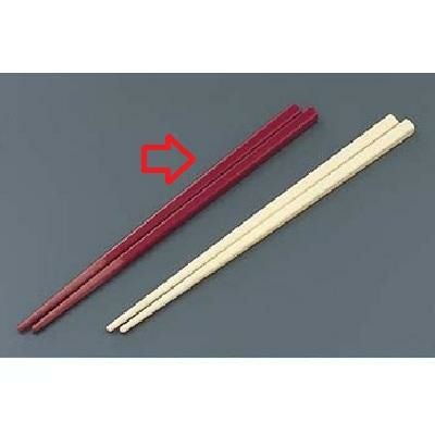 19.5cm箸 朱