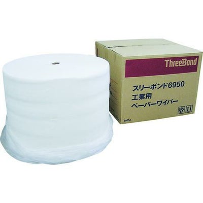 スリーボンド 工業用ペーパーワイパー ロールタイプ 325m（1110カット） ミシン目入り