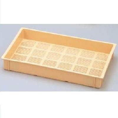 KC-105 【関東プラスチック】 製品 麺コンテナー すのこ ベージュ
