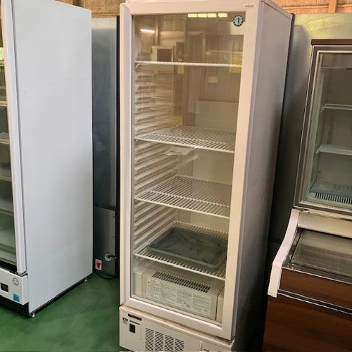 中古】冷蔵ショーケース ホシザキ USB-63B1 幅630×奥行650×高さ1880